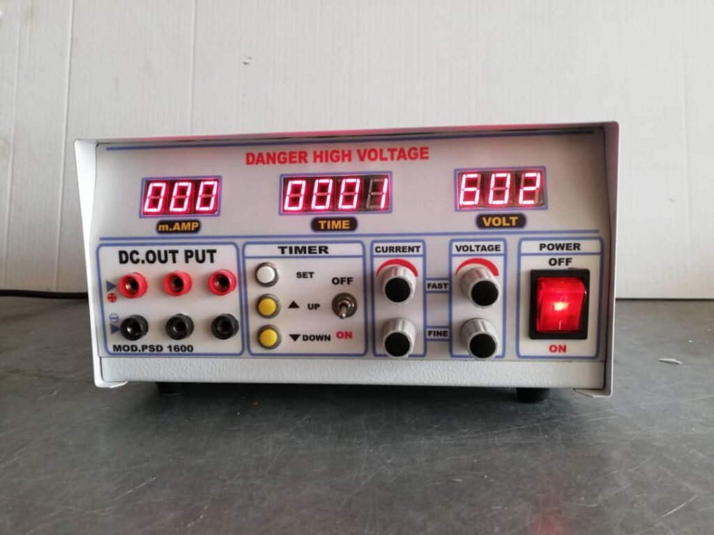 پاور ساپلای الکتروفورز مدل PSD1600
