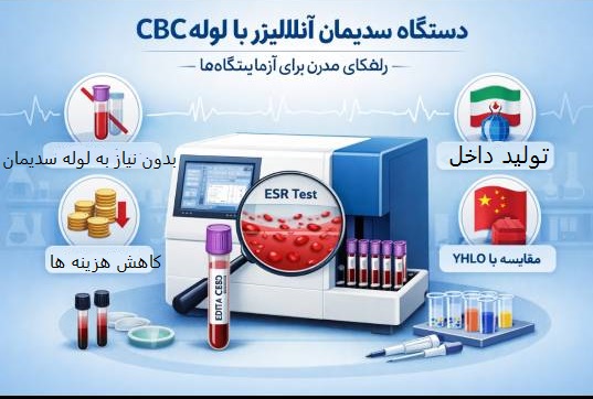 دستگاه سدیمان با لوله CBC